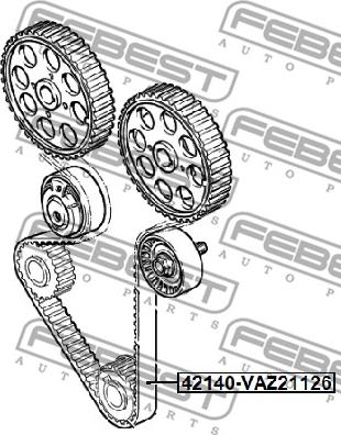 Febest 42140-VAZ21126 - Zobsiksna autodraugiem.lv