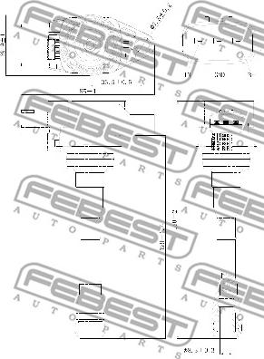 Febest 02640-007 - Aizdedzes spole autodraugiem.lv