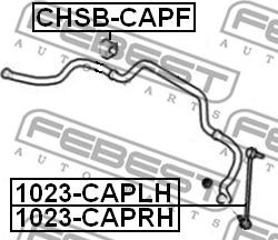 Febest 1023-CAPLH - Stiepnis / Atsaite, Stabilizators autodraugiem.lv