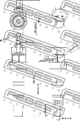 Febest 12640-004 - Aizdedzes spole autodraugiem.lv