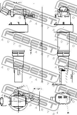 Febest 12640-011 - Aizdedzes spole autodraugiem.lv