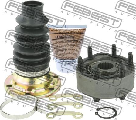 Febest 1211-IX35SHA - Šarnīru komplekts, Piedziņas vārpsta autodraugiem.lv