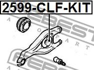 Febest 2599-CLF-KIT - Remkomplekts, Darba cilindrs autodraugiem.lv