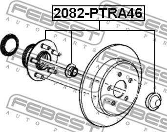 Febest 2082-PTRA46 - Riteņa rumba autodraugiem.lv