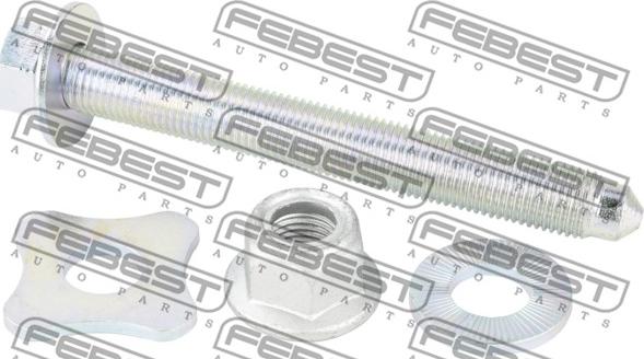 Febest 2398-007-KIT - Riteņu sagāzuma regulēšanas skrūve autodraugiem.lv