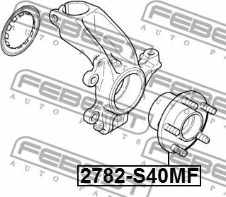 Febest 2782-S40MF - Riteņa rumba autodraugiem.lv