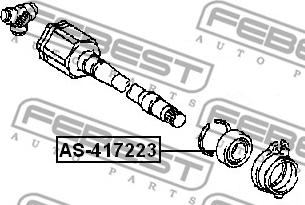 Febest AS-417223 - Gultnis, Piedziņas vārpsta autodraugiem.lv