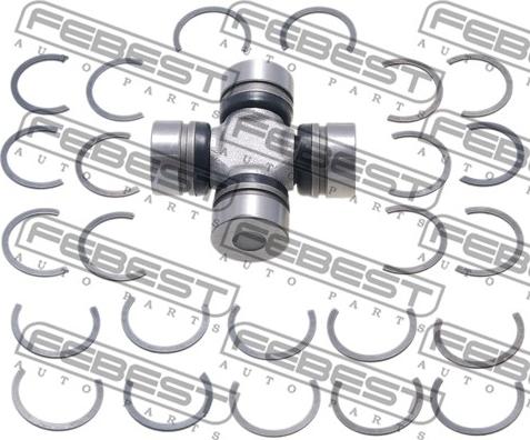 Febest AST-J200 - Šarnīrs, Garenvārpsta autodraugiem.lv