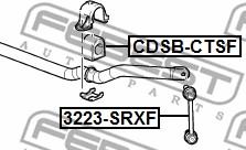 Febest CDSB-CTSF - Bukse, Stabilizators autodraugiem.lv