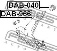 Febest DAB-966 - Piekare, Šķērssvira autodraugiem.lv