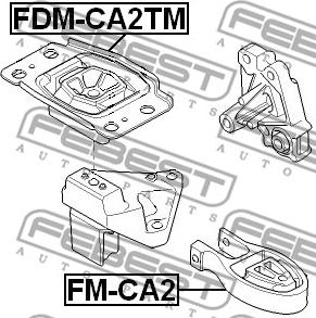 Febest FDM-CA2TM - Piekare, Dzinējs autodraugiem.lv