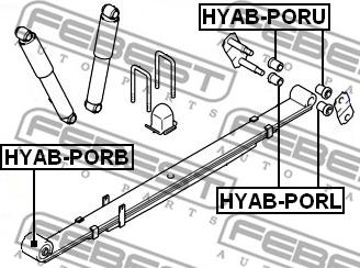 Febest HYAB-PORB - Bukse, Lāgu atspere autodraugiem.lv