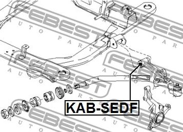 Febest KAB-SEDF - Piekare, Šķērssvira autodraugiem.lv