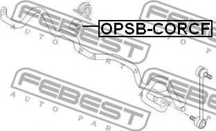 Febest OPSB-CORCF - Bukse, Stabilizators autodraugiem.lv