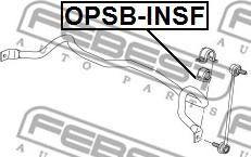 Febest OPSB-INSF - Bukse, Stabilizators autodraugiem.lv