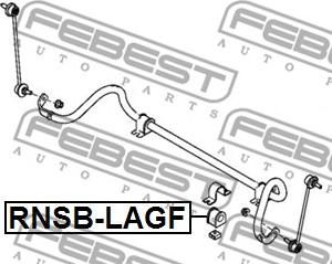 Febest RNSB-LAGF - Bukse, Stabilizators autodraugiem.lv
