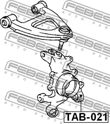 Febest TAB-021 - Piekare, Šķērssvira autodraugiem.lv