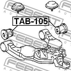 Febest TAB-105 - Piekare, Šķērssvira autodraugiem.lv