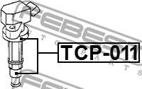 Febest TCP-011 - Kontaktspraudnis, Aizdedzes spole autodraugiem.lv