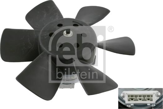 Febi Bilstein 06989 - Ventilators, Motora dzesēšanas sistēma autodraugiem.lv
