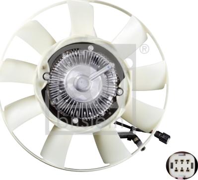 Febi Bilstein 106017 - Ventilators, Motora dzesēšanas sistēma autodraugiem.lv