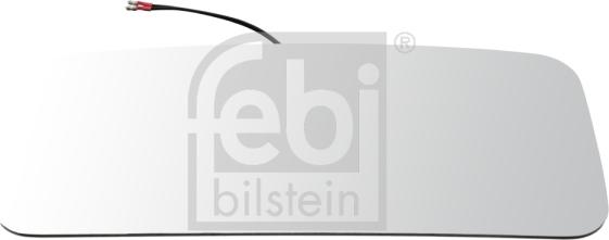 Febi Bilstein 100885 - Spoguļstikls, Ārējais atpakaļskata spogulis autodraugiem.lv