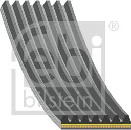 Febi Bilstein 184952 - Ķīļrievu siksna autodraugiem.lv