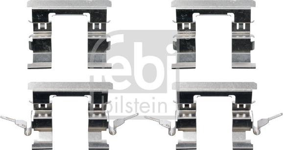 Febi Bilstein 185271 - Piederumu komplekts, Disku bremžu uzlikas autodraugiem.lv