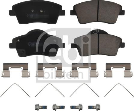 Febi Bilstein 180229 - Bremžu uzliku kompl., Disku bremzes autodraugiem.lv