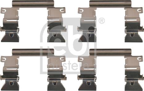 Febi Bilstein 181475 - Piederumu komplekts, Disku bremžu uzlikas autodraugiem.lv