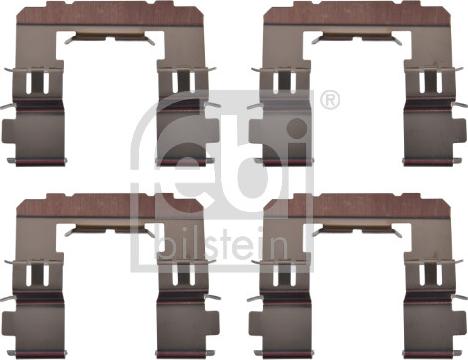 Febi Bilstein 181508 - Piederumu komplekts, Disku bremžu uzlikas autodraugiem.lv