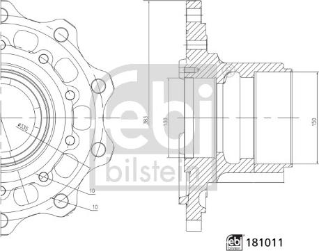 Febi Bilstein 181011 - Riteņa rumba autodraugiem.lv