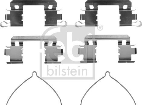 Febi Bilstein 182464 - Piederumu komplekts, Disku bremžu uzlikas autodraugiem.lv