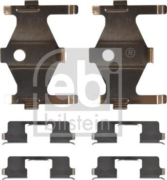 Febi Bilstein 182431 - Piederumu komplekts, Disku bremžu uzlikas autodraugiem.lv