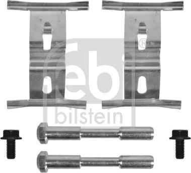 Febi Bilstein 182292 - Piederumu komplekts, Disku bremžu uzlikas autodraugiem.lv