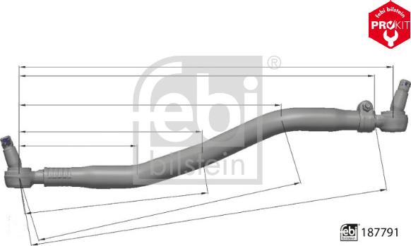 Febi Bilstein 187791 - Stūres garenstiepnis autodraugiem.lv