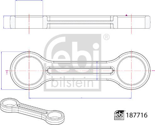 Febi Bilstein 187716 - Stiepnis / Atsaite, Stabilizators autodraugiem.lv