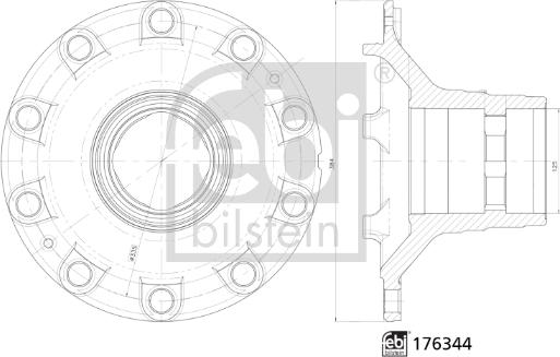 Febi Bilstein 176344 - Riteņa rumba autodraugiem.lv