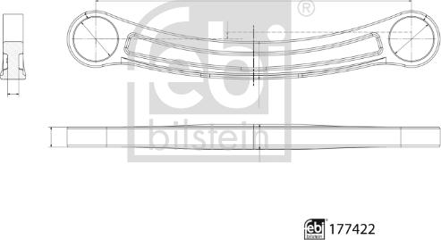 Febi Bilstein 177422 - Stiepnis / Atsaite, Riteņa piekare autodraugiem.lv