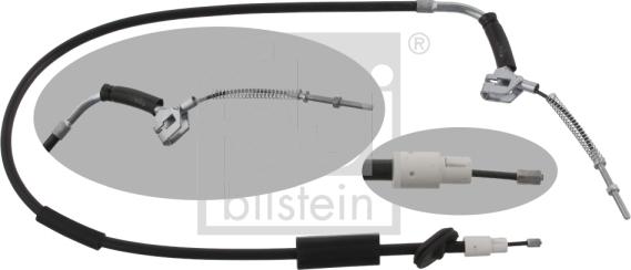 Febi Bilstein 34913 - Trose, Stāvbremžu sistēma autodraugiem.lv