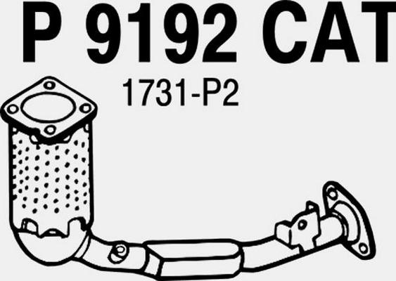 Fenno P9192CAT - Katalizators autodraugiem.lv