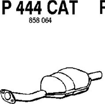 Fenno P444CAT - Katalizators autodraugiem.lv