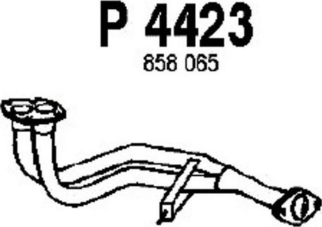 Fenno P4423 - Izplūdes caurule autodraugiem.lv