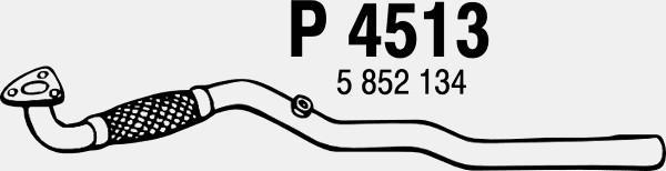 Fenno P4513 - Izplūdes caurule autodraugiem.lv