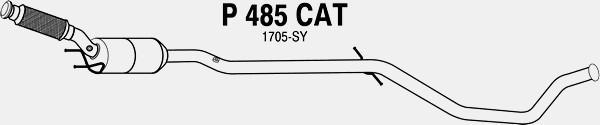 Fenno P485CAT - Katalizators autodraugiem.lv