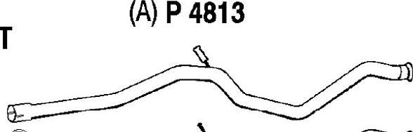 Fenno P4813 - Izplūdes caurule autodraugiem.lv