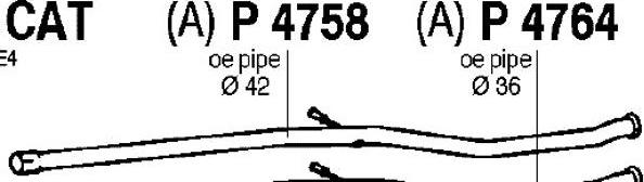Fenno P4758 - Izplūdes caurule autodraugiem.lv