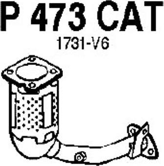 Fenno P473CAT - Katalizators autodraugiem.lv