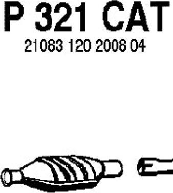 Fenno P321CAT - Katalizators autodraugiem.lv