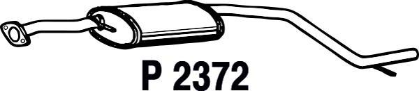 Fenno P2372 - Vidējais izpl. gāzu trokšņa slāpētājs autodraugiem.lv